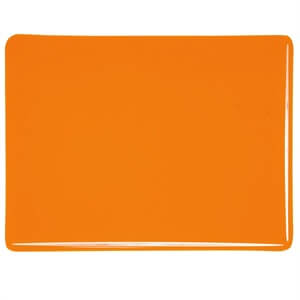 Bullseye 1025-0050 Light Orange Transp. 2 mm.